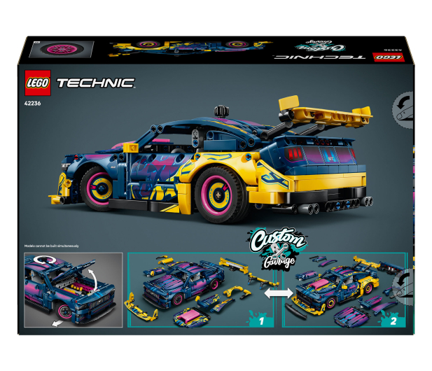 LEGO TECHNIC 42236 Warsztat tuningowy: samochód Ford Mustang GT - 1547398 - zdjęcie 10
